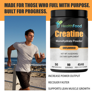 Private <b>Label</b> Creatine Monohydrate Powder Supports Lean Muscle Strength Performance Cognitive Function Cellular Energy - Product Image 6