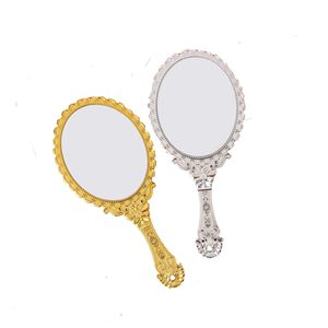 rétro de haute qualité avec logo personnalisé miroir de maquillage à main de voyage de luxe pour femmes filles cadeau - Product Image 6