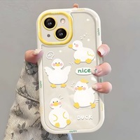 Mignon Chat Animal Téléphone étui pour iphone 11 12 13 14 15 16 Pro Max XR XS Max 7 8 Plus SE TPU Couverture Souple Fundas