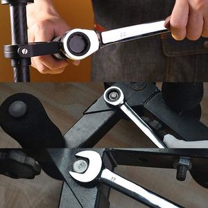 7mm Ratcheting Combination Wrench In Stock High Grade Chrome Vanadium Steel 72 Teeth - Product Image 5