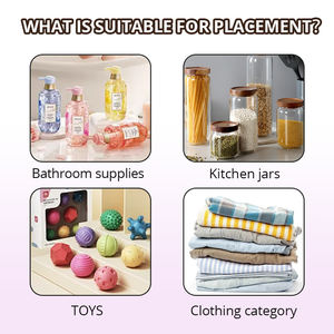 Youlike Natural Frame <b>Rattan</b> Storage <b>Basket</b>,Bamboo Storage Wooden Storage Trays Fruit <b>Basket</b>,Storage Box Stationery - Product Image 5