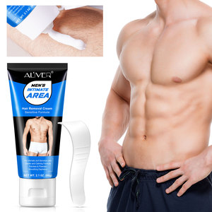 Crème dépilatoire indolore <span class=keywords><strong>pour</strong></span> hommes ALIVER, zone <span class=keywords><strong>intime</strong></span>, aisselles, visage, crème dépilatoire permanente <span class=keywords><strong>pour</strong></span> hommes noirs - Product Image 3