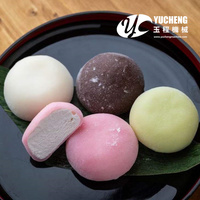 Machine à crème glacée Mochi à haute productivité moteur de noyau automatique Machine à incruster électrique en acier inoxydable nouvel état