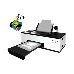 A3+ Dual XP600 Flatbed Printer 5760 1440dpi DTF Transfer <b>Printing</b> <b>Machine</b> for T-Shirts Hats 6 500ml Inks White Ink Mixing 500ml - Product Image 1