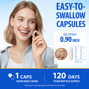 SOLOTREE Formule végétarienne sans OGM, capsules de bétaïne <span class=keywords><strong>HCl</strong></span> et pepsine, supplément d'enzymes digestives pour le soutien digestif et l'équilibre intestinal - Product Image 4
