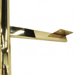 Pieds de meubles en acier inoxydable pour table basse, canapé, meuble TV - Couleur or champagne, utilisation en extérieur et en salon - Product Image 6