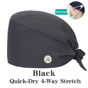 Cappello Medico Personalizzato in Tinta Unita per Dentisti, Infermieri, Veterinari, Traspirante con Bottoni - Product Image 5