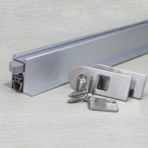 Burlete Inferior para Puerta Automática <span class=keywords><strong>de</strong></span> Hotel, <span class=keywords><strong>de</strong></span> Aleación <span class=keywords><strong>de</strong></span> Aluminio, Diseño Moderno y Sencillo, Insonorizante, a Prueba <span class=keywords><strong>de</strong></span> Viento y Polvo, con Tornillos - Product Image 2
