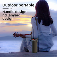 Haut-parleur portable double appairage véritable stéréo sans fil HD son IPX7 étanche haut-parleur sans fil de douche de sport en plein air