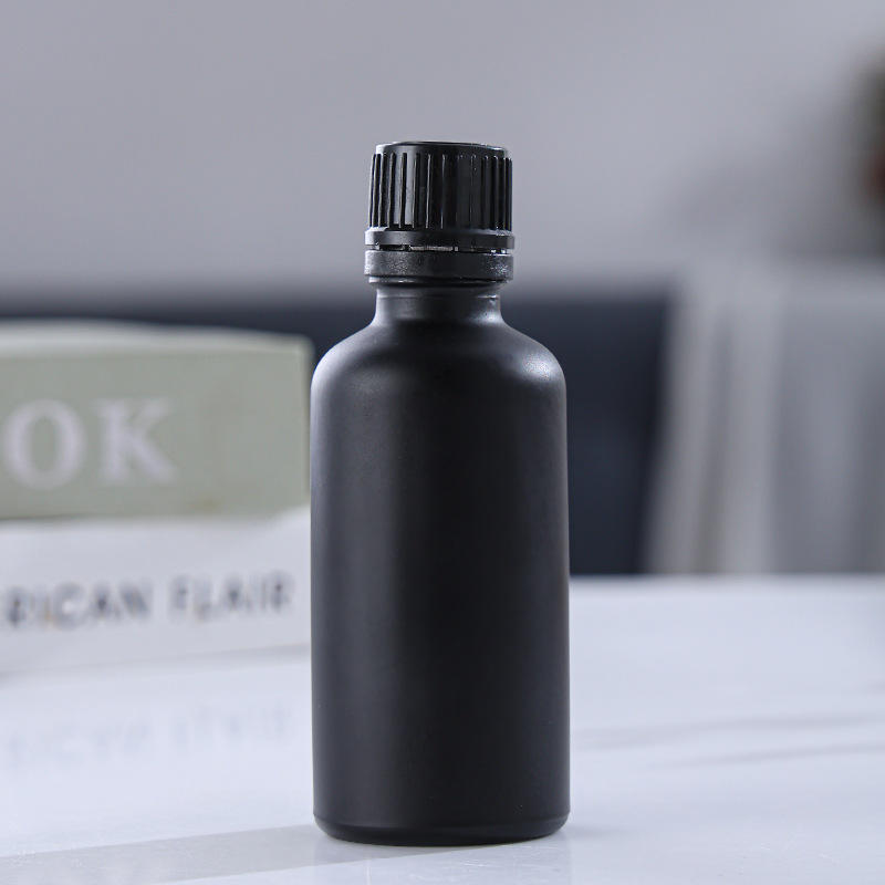 Noir mat - bouchon à vis inviolable