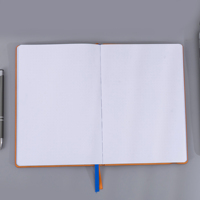 2026 personnalisable couverture rigide en cuir Pu A5 cahier daté planificateur Journal Journal avec bande élastique