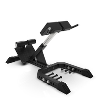 Appareil Commercial de Musculation pour Salle de Sport : Chaise Romaine Réglable pour Hyperextension et Extension Dorsale – Équipement de Fitness pour le Renforcement du Tronc