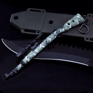 Barış İçin Patlayıcı Oyun Oyunu Yaklaşık 98k Pgc Ligi Keskin Nişancı Tüfeği Anahtarlık 3D Gravür Zarif Kolye Modeli El Sanatları Kaliteli - Product Image 1