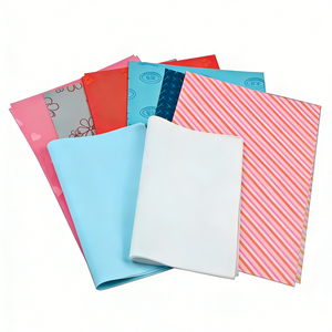 Custom Multicolor Thin <strong>Tissue</strong> Wrapping <strong>Paper</strong> Smooth Plain <strong>Patterned</strong> Styles for Gift Wrapping, Crafting - Product Image 2