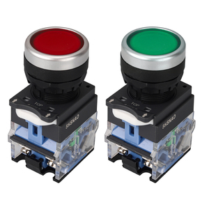 SHSNAO LA38/39-11 10A พลาสติก ABS 440V สวิตช์หัวแบนรีเซ็ตตัวเองสำหรับเครื่องใช้ในบ้านอุตสาหกรรม - Product Image 1