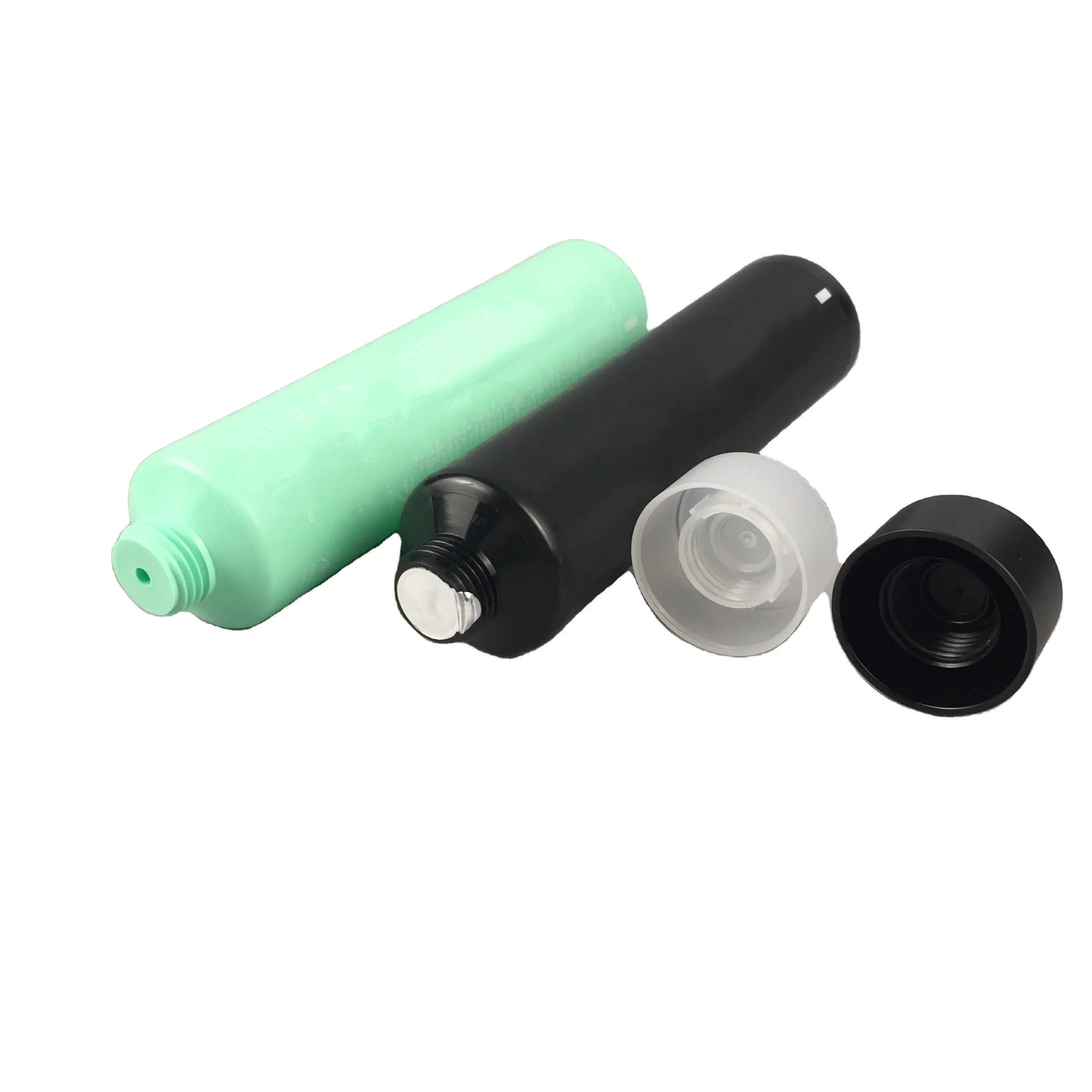 Imballaggio vuoto in plastica LDPE + HDPE spremuta tubo cosmetico per imballaggio personale tubo di crema BB a mano vuota per crema per il viso