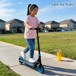 Patinete Plegable E3 para Niños de 8 a 12 Años, con Batería de Litio de 80w 25.2v, Marco de Aluminio, Dos Ruedas, Eléctrico, Seguro para Niños y Niñas - Product Image 3