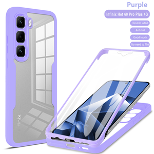 Funda Protectora Transparente de Doble Cara para Infinix Note 60 y 60 Pro, Diseño Nuevo de Lichicase, Resistente a Impactos - Product Image 6
