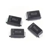 50PCS RS1M RS2M RS1D RS1G RS1J U1SM US2M US1J US1D US1G US2G ES1J ES2J ES1M ES1D ES2D Diode redresseuse à récupération rapide SMA