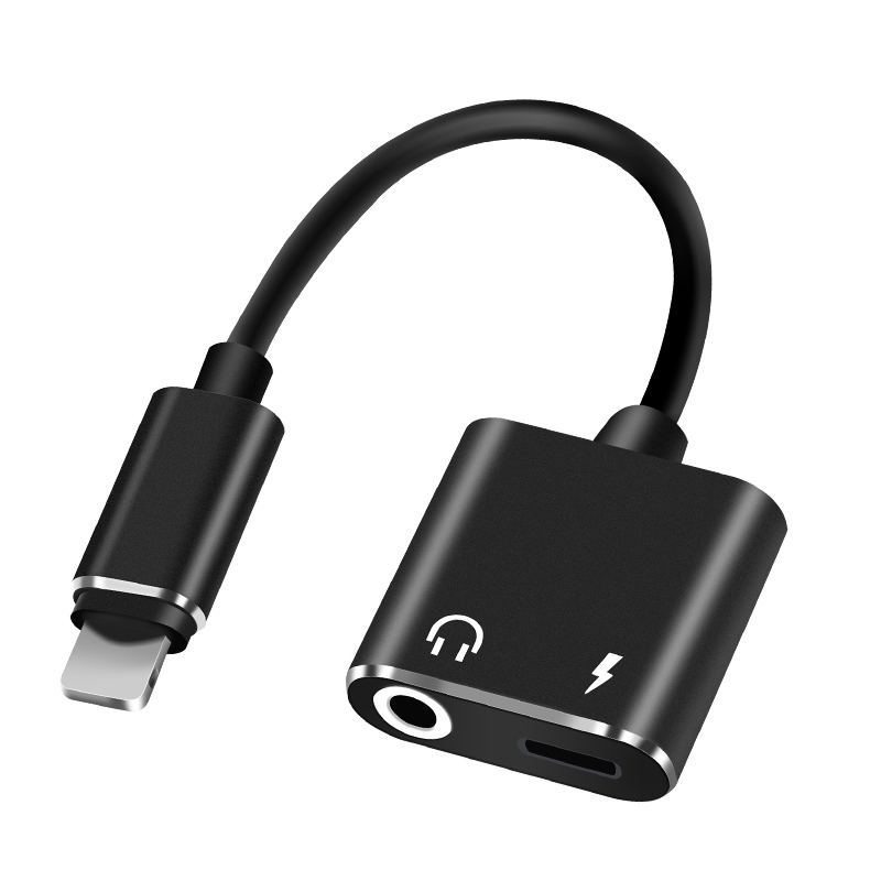 2 в 1 кабель-переходник с USB на 3,5 мм для наушников