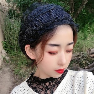 Gorro étnico de satén para mujer, pañuelo para la cabeza, gorro de algodón, accesorio para dormir, deportes, negocios, playa - para pacientes con quimioterapia por cáncer - Product Image 4