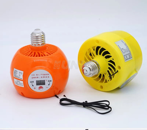 Lámpara de aislamiento de pollo temperatura ajustable, aislamiento térmico y lámpara de calor duradera para aves de corral - Product Image 4