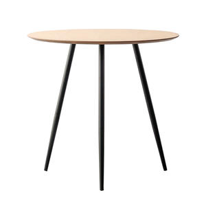 Nordic <b>Round</b> Dining <b>Table</b> Natural Wood Color Stable Living Room Furniture Modern Minimalist Design <b>Small</b> Apartment Use - Product Image 5