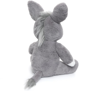 Realistici bambini <span class=keywords><strong>asino</strong></span> imbottito animale peluche camera da letto compagno di sonno per ragazzi ragazze abbracciabile realistico giocattolo <span class=keywords><strong>asino</strong></span> di peluche - Product Image 3