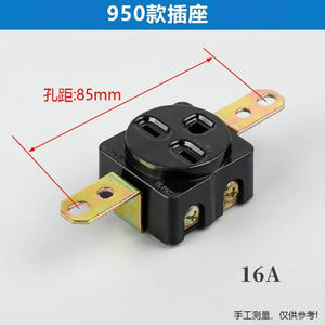 Prise de courant pour générateur essence/diesel 950, prise US 3KW, prise européenne 5KW, 220V, anti-déconnexion, prise trois trous pour - Product Image 3