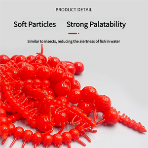 Leurre de pêche biomimétique appât à perles souples matériel de taquinerie dynamique pour carpe de carassin carpe verte 3 tailles - Product Image 3