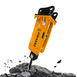 Fournisseur d'usine OEM : Marteau hydraulique HWX680 pour excavatrice, brise-roche pour la construction - Product Image 2