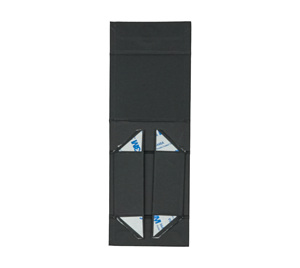Caja de Regalo Magnética de Lujo Personalizada en Forma de <span class=keywords><strong>Libro</strong></span>, Embalaje de Cartón Rígido Negro con Recubrimiento UV, Cierre Magnético Reciclable para Vitaminas - Product Image 6