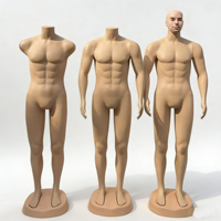 Mannequin de peau, mannequin complet en plastique, mannequin masculin sans tête, mannequin musclé, fabricant, prix de gros