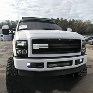 MARVELAND Remplacement direct du pare-chocs avant, ensemble de calandre supérieure du radiateur pour Ford F-250 F-350 F-450 Super Duty 2008-2010 - Product Image 4