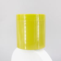 Boîtes en PET de 50 ~ 500 ml en gros d'usine boîtes de cosmétiques frais personnalisés pot en plastique de crème pour le visage
