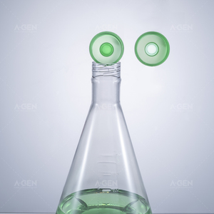 Fiole conique en plastique de 2000 ml, fiole Erlenmeyer de 2 l pour <span class=keywords><strong>culture</strong></span> cellulaire avec échelle (couvercle respirant et couvercle scellé) - Product Image 6