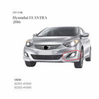 Feux de jour à LED pour Hyundai Elantra 2016 92201-4v000 92202-4v000