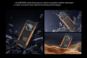 Cubot KingKong ACE 3 teléfono inteligente Android 14 6.583 pulgadas Helio G88 24GB RAM(8GB + 16GB) 256GB ROM 90Hz Pantalla Dual Pantalla - Product Image 6