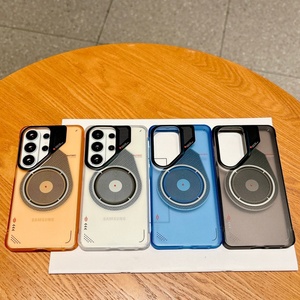 เคสโทรศัพท์แม่เหล็กแบบด้านหรูหราสำหรับ Samsung S26 S24 S25 Ultra รองรับการชาร์จไร้สาย ป้องกันการกระแทก - Product Image 2