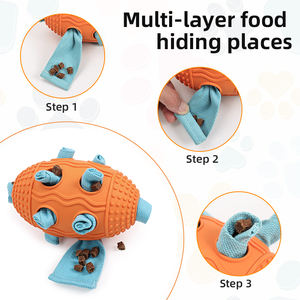 Trendy huisdierproducten groothandel natuurlijke rubberen hondenspeelgoedballen stevige interactieve kauwspeelgoed voor huisdieren - Product Image 5