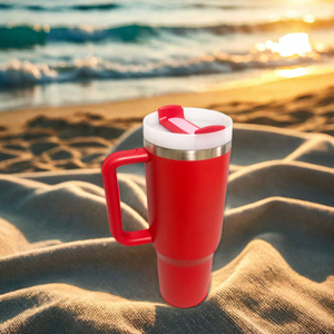 40 oz Tumbler With Handle Insulated Tumblers With <b>Lid</b> <b>And</b> <b>Straw</b> Stainless Steel Thermal <b>Cup</b> - Product Image 6