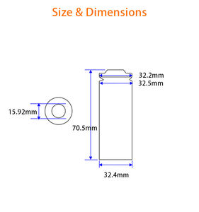 A + grado lifepo4 batería de celda <span class=keywords><strong>3</strong></span>,<span class=keywords><strong>2</strong></span> v 6000mAh 32650 32700 lifepo4 batería - Product Image 3