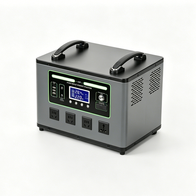 2200W Portable Power Station 2200Wh LiFePO4 Home Backup Battery 2000W Solar Generator Fast Charging for Emergencies Camping