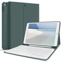 Teclado Bluetooth Delgado, Desmontable y Recargable con Funda, Compatible con Samsung Galaxy Tab/iPad/Redmi Pad Se
