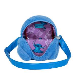 Karactermania - Bolso Bandolera de Peluche con Forma de Corazón de Lilo y Stitch de Disney, Azul - Product Image 4