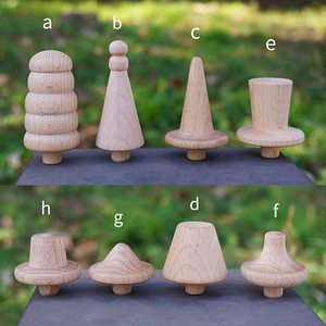 Set de Muñecos de Madera de Haya sin Acabado para Esculpir, de 3 a 6 Años, DIY, Formas de Madera, Arte, Manualidades, Juguete Educativo, Unisex - Product Image 4