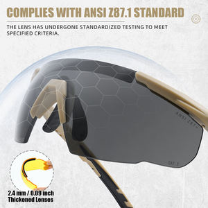 <span class=keywords><strong>Lunettes</strong></span> <span class=keywords><strong>de</strong></span> <span class=keywords><strong>sécurité</strong></span> ANSI Z87.1 Plus, vente en gros d'usine, en stock, monture TR90, verres PC épais, approvisionnement en vrac - Product Image 5