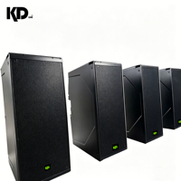 Altavoz Profesional de Línea Activa, 15dB SPL Máximo, 10 Pulgadas, 2 Vías, 700W RMS, 55Hz-20kHz, Sistema de Audio para Actuaciones al Aire Libre