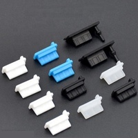 Entrée personnalisée Micro Anti Port Type-C Capuchon en silicone en caoutchouc Couvre bouchon anti-poussière USB en silicone Cache-poussière en caoutchouc Usb