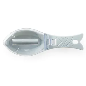 Râpe à écailles multifonctionnelle en plastique <span class=keywords><strong>pour</strong></span> la pêche Râpe à écailles <span class=keywords><strong>pour</strong></span> le nettoyage rapide du poisson - Product Image 1